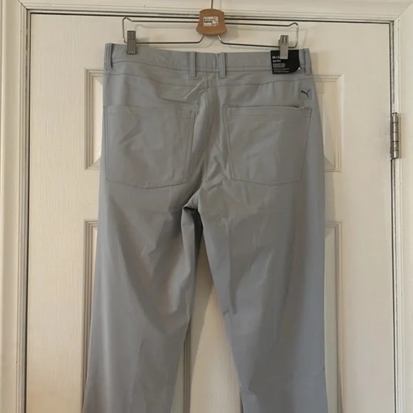 Men’s Puma 33/34 101 golf pants light gray NWT - Picture 3 of 5